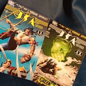 Green Lantern DC comics # 10,# 11 JSA